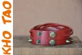 Bracelet en cuir SPIKE PUNK ROCK - 2 TAILLES 19,5/21,5cm